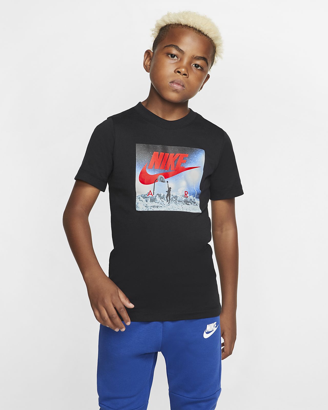 tee shirt nike garcon
