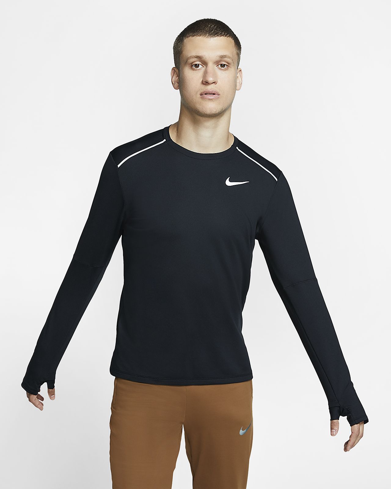 nike long sleeve spandex shirt