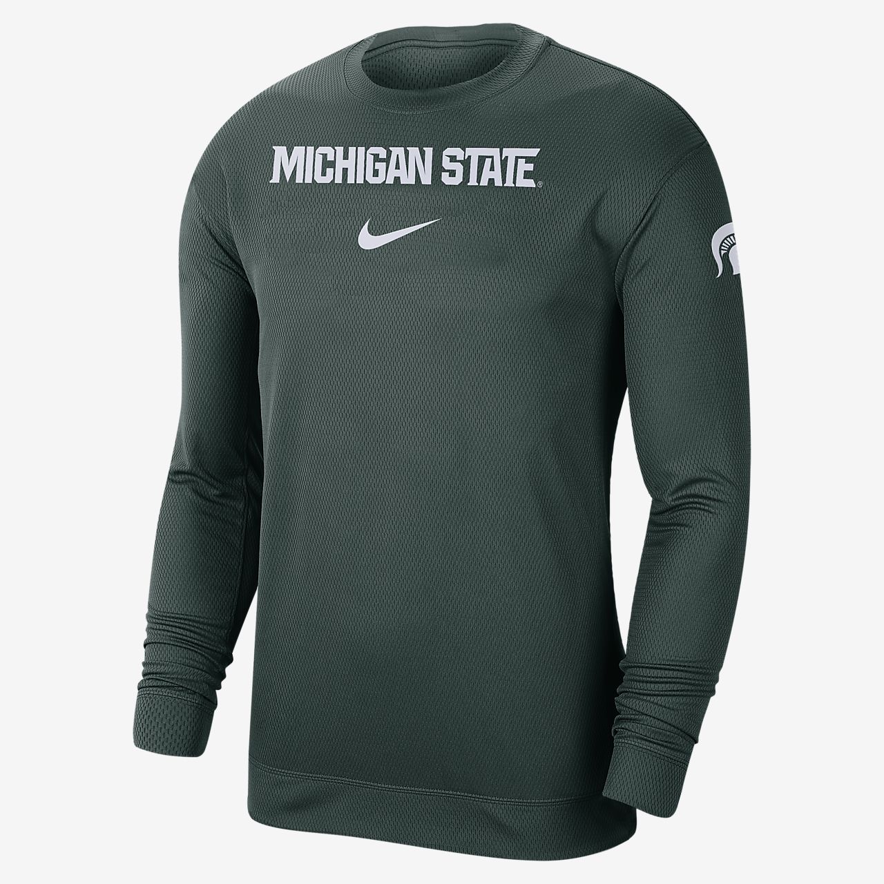 Nike College Dri-FIT Spotlight (Michigan State) Men's Long-Sleeve Top ...