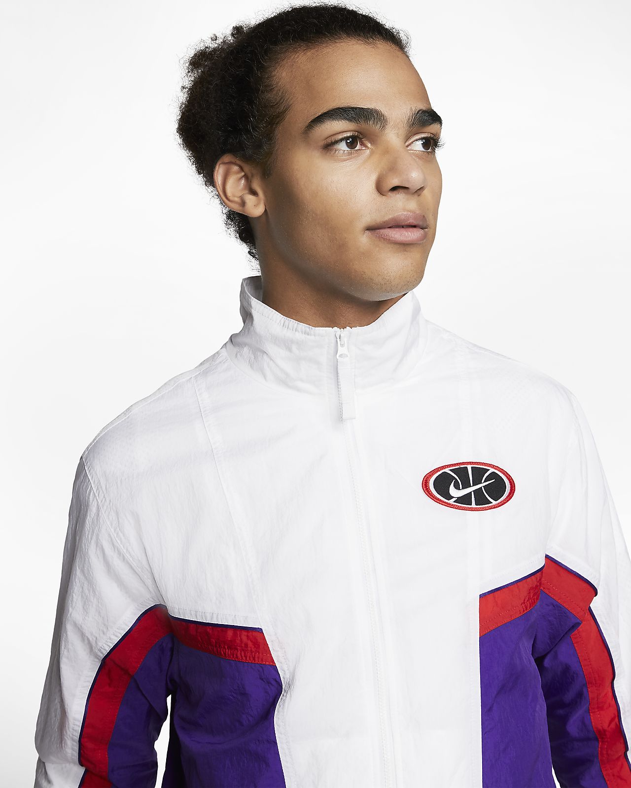 nike nba throwback track jacket