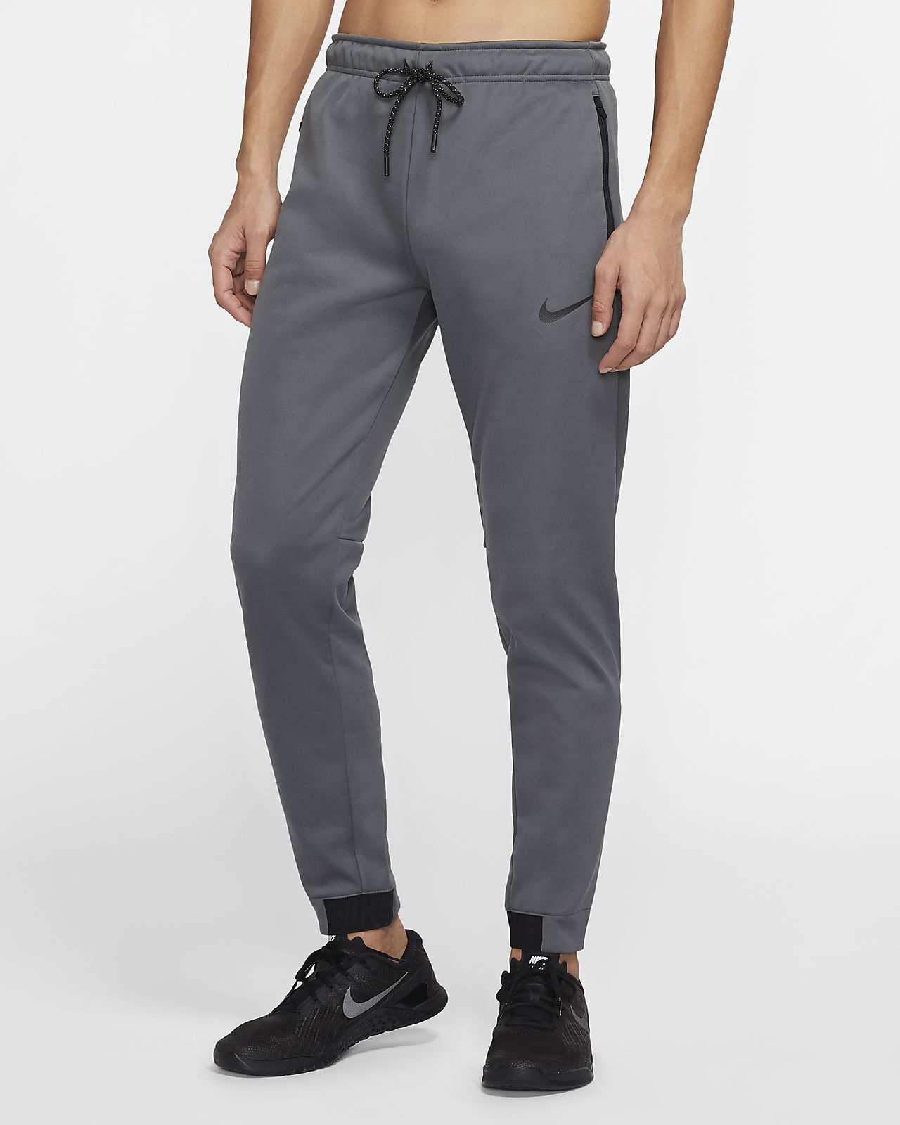 nike grey training pants