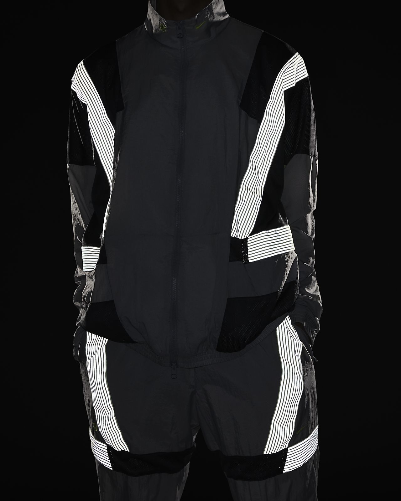 silk nike tracksuit