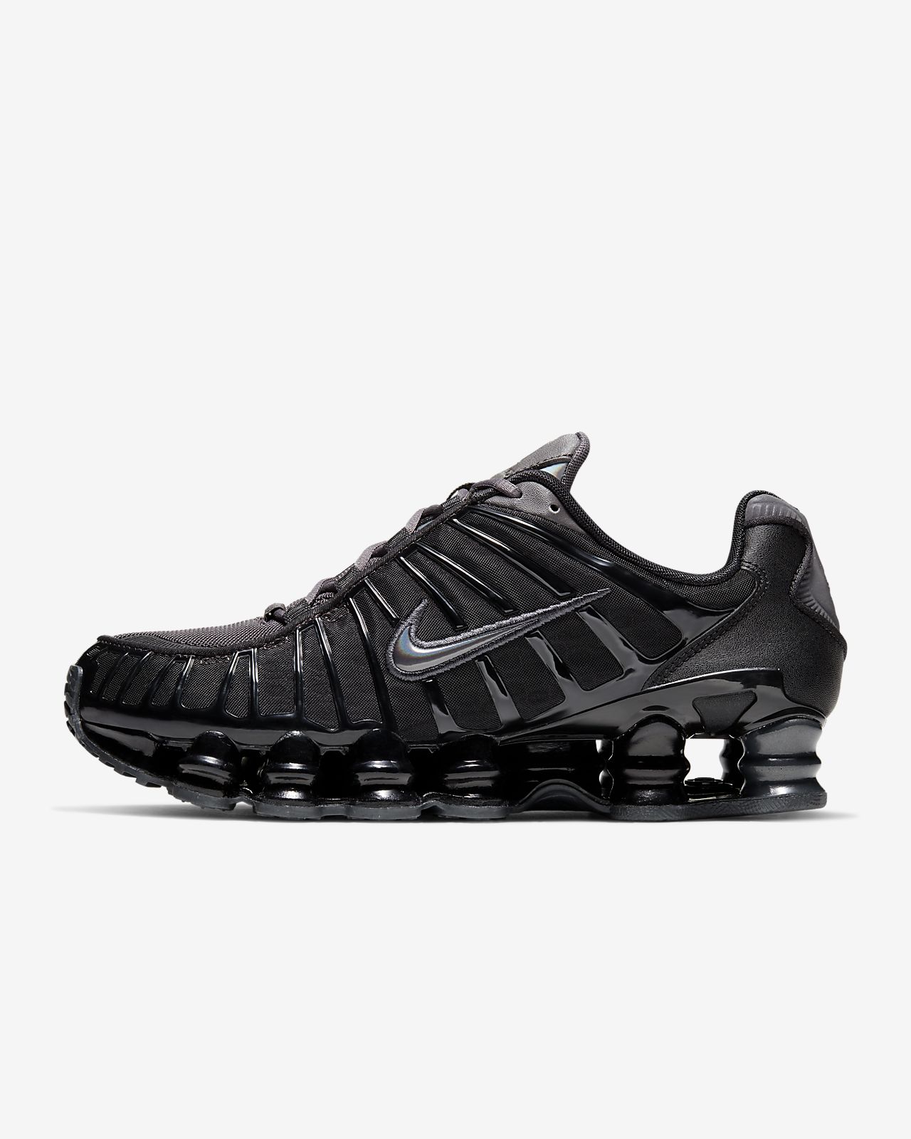 nike shox total black