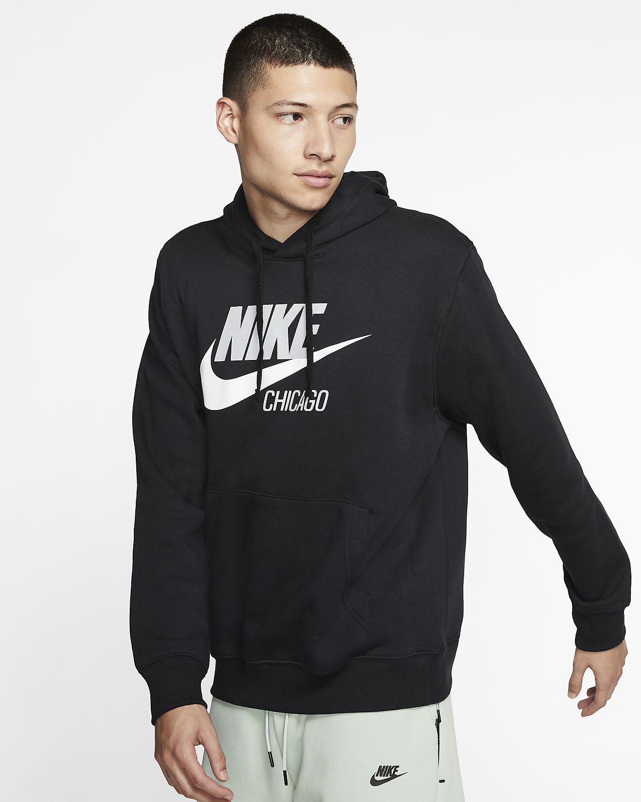 nike men's fleece sweatshirts