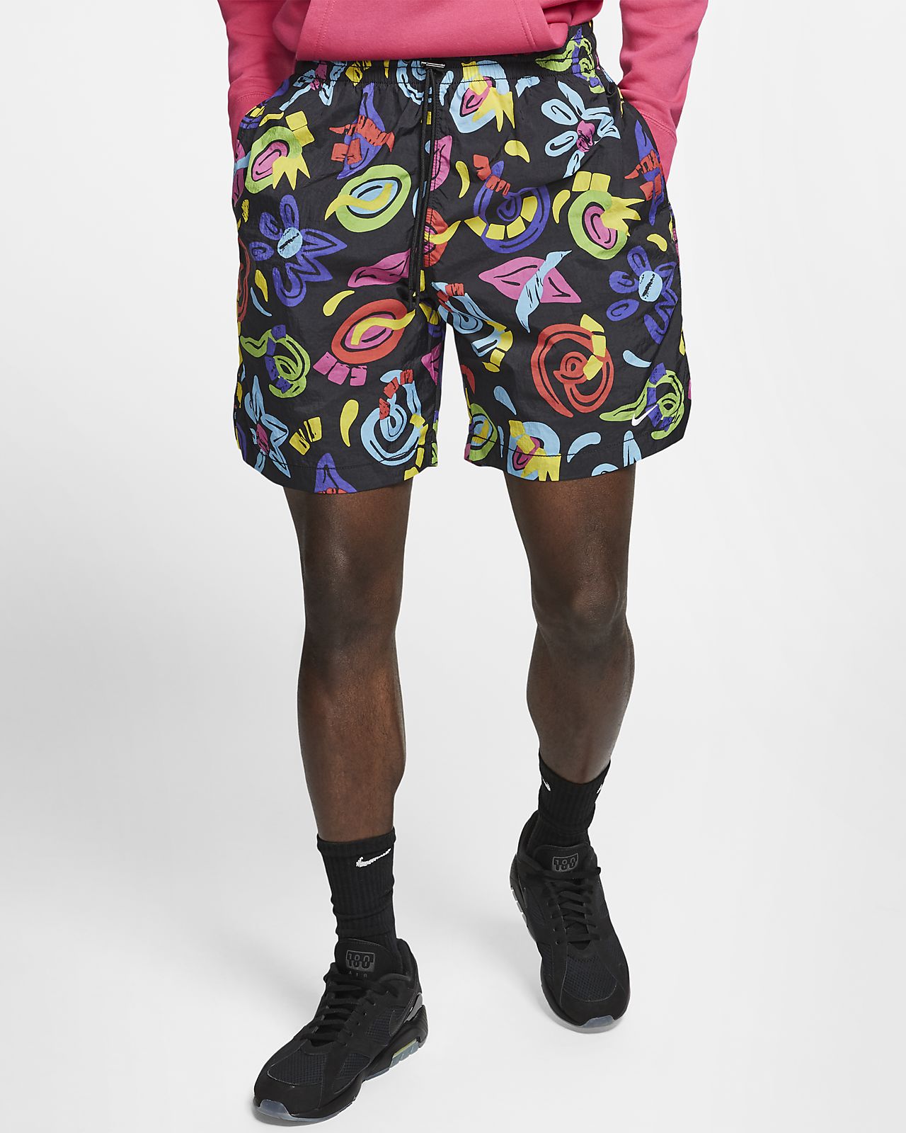 nike printed shorts