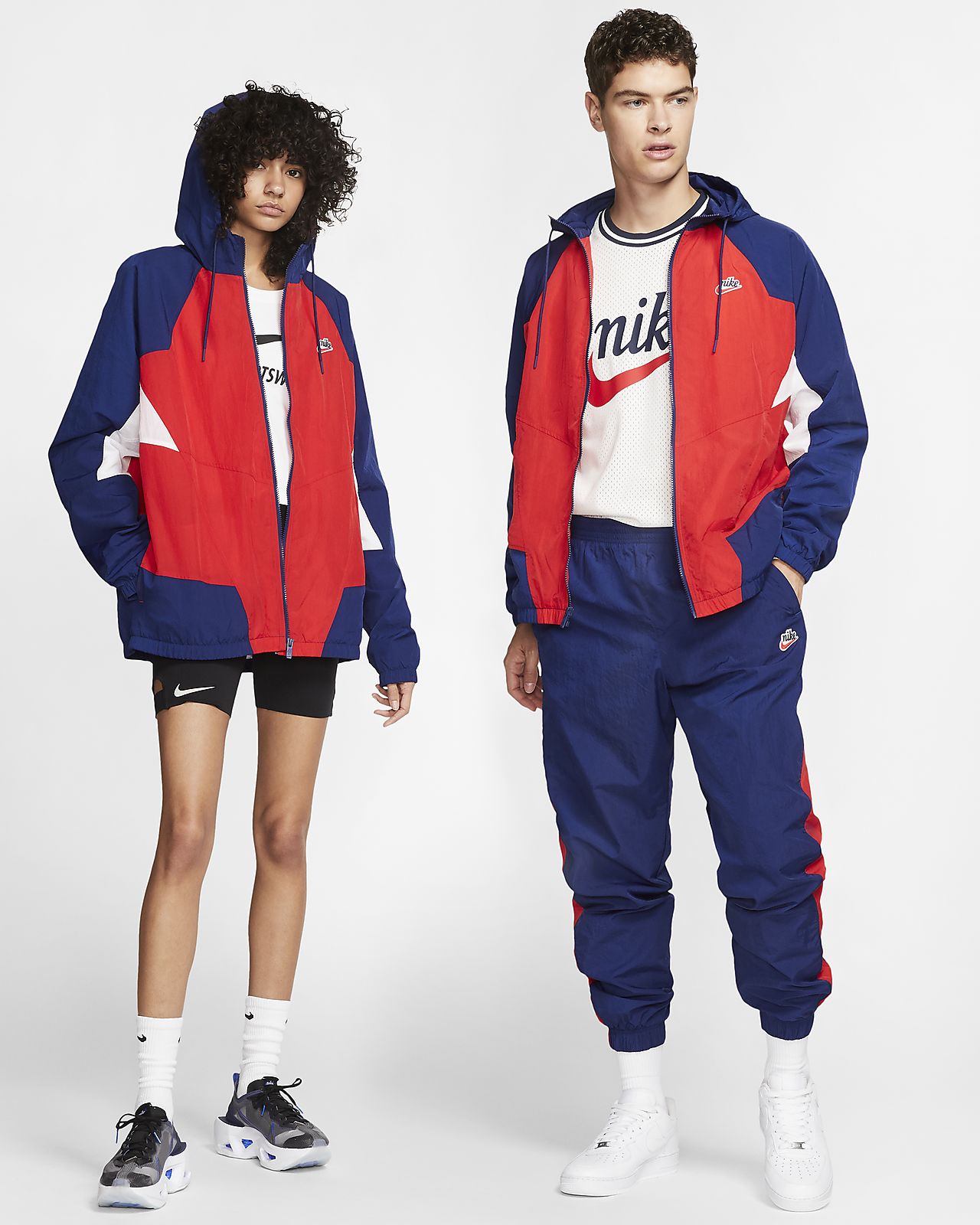 nike heritage mesh windbreaker