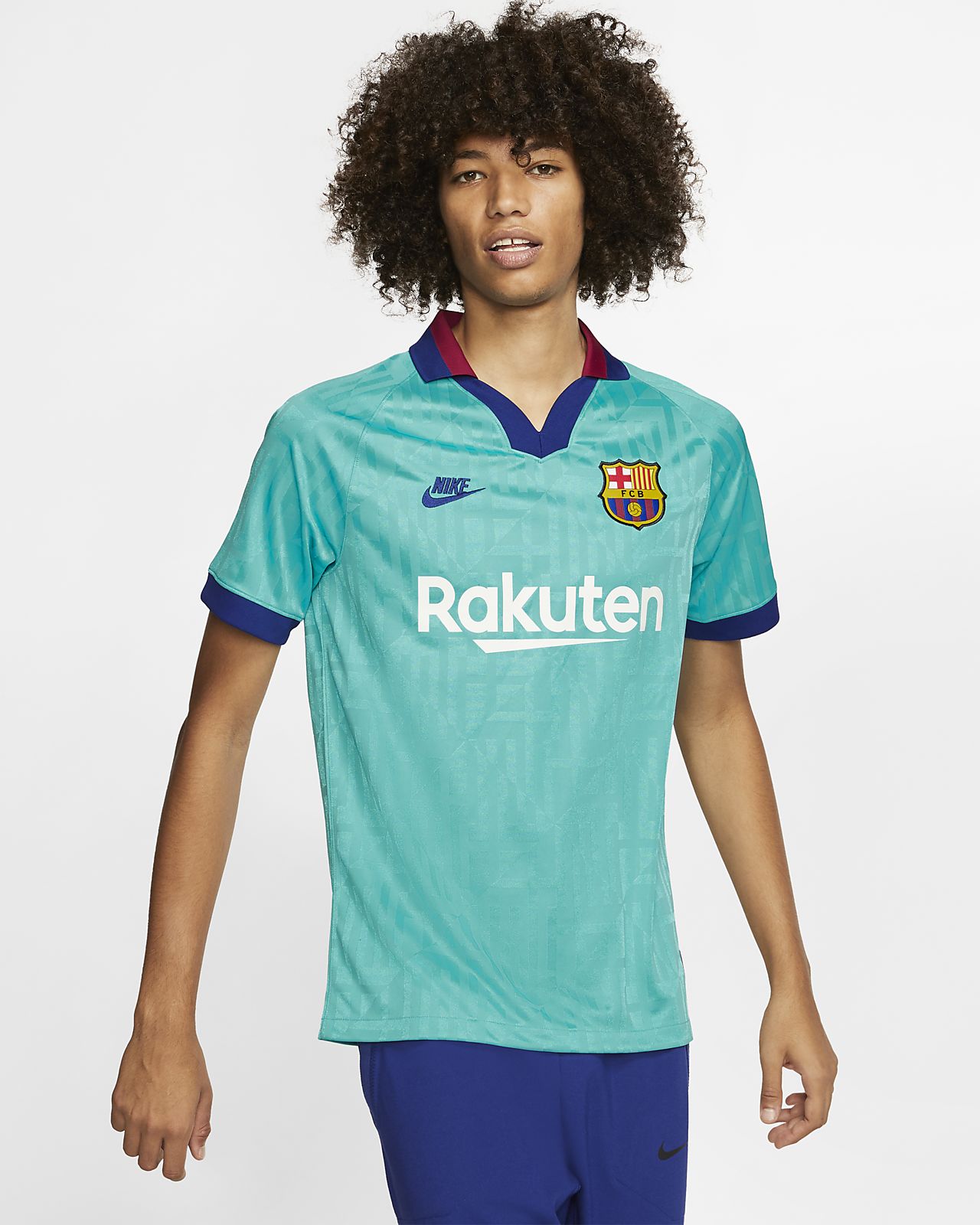 FC Barcelona 2019/20 Stadium Third Men's Football Shirt. Nike AT