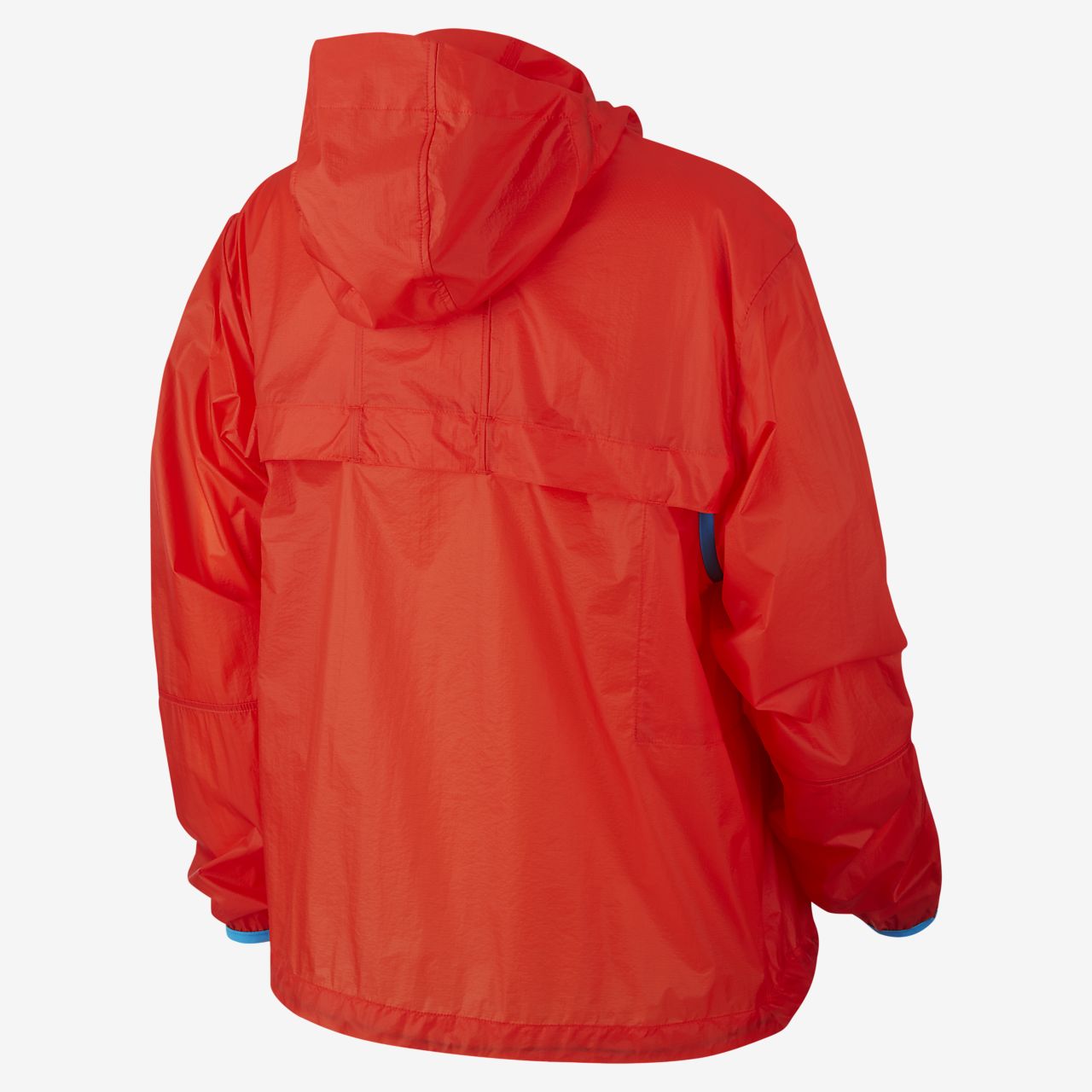 nike red windbreaker womens