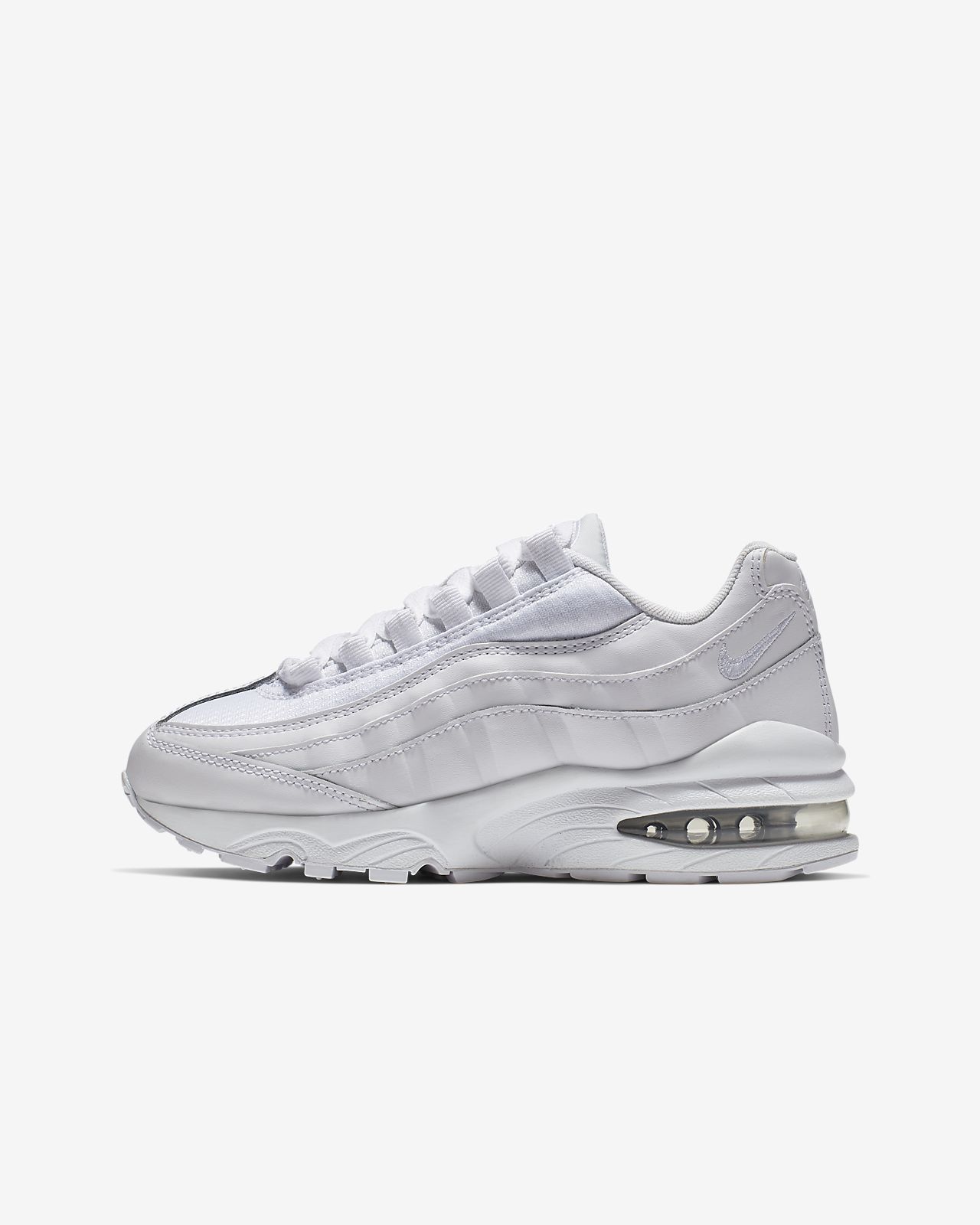 all white air max for kids