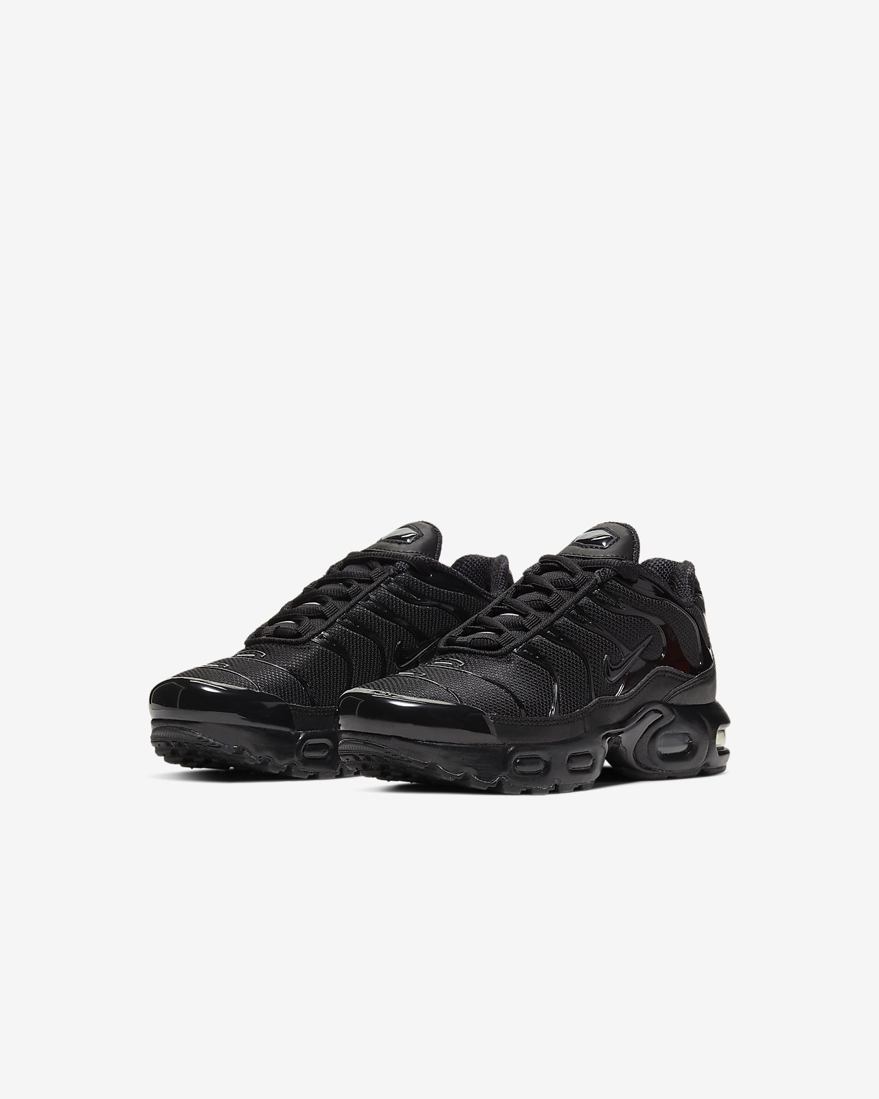 air max plus black kids