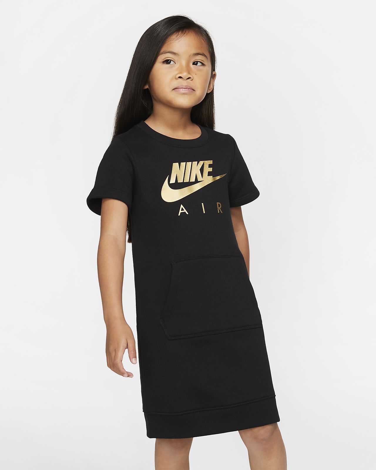 Short-Sleeve Fleece Dress. Nike 
