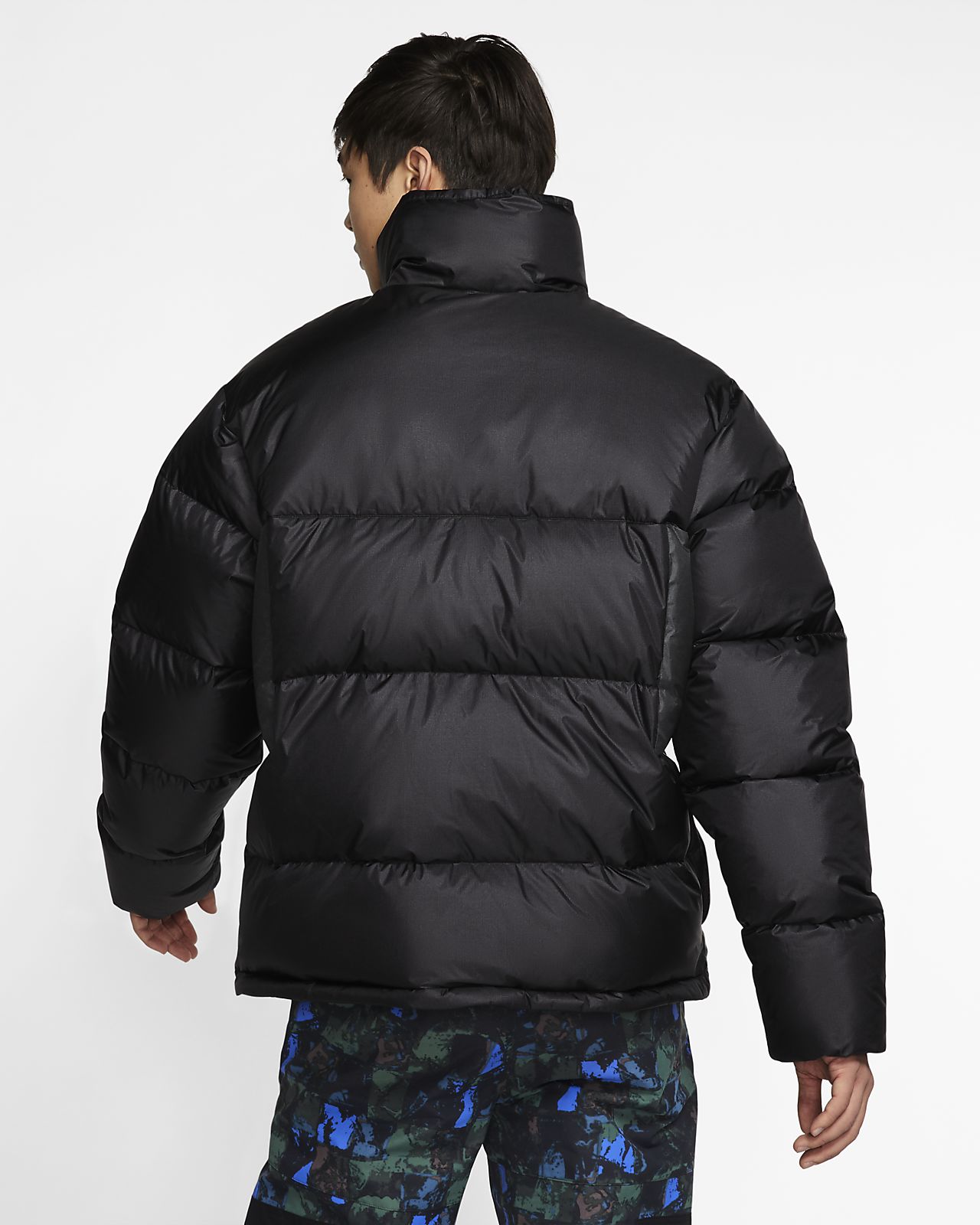 nike packable down jacket