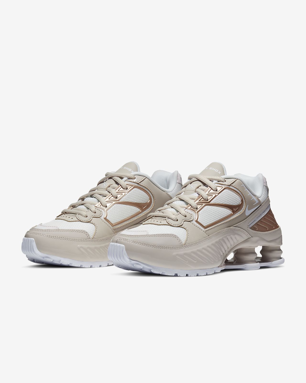 nike shox beige