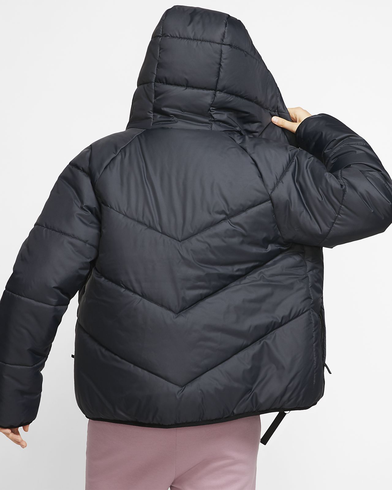 nike synthetic fill hooded jacket