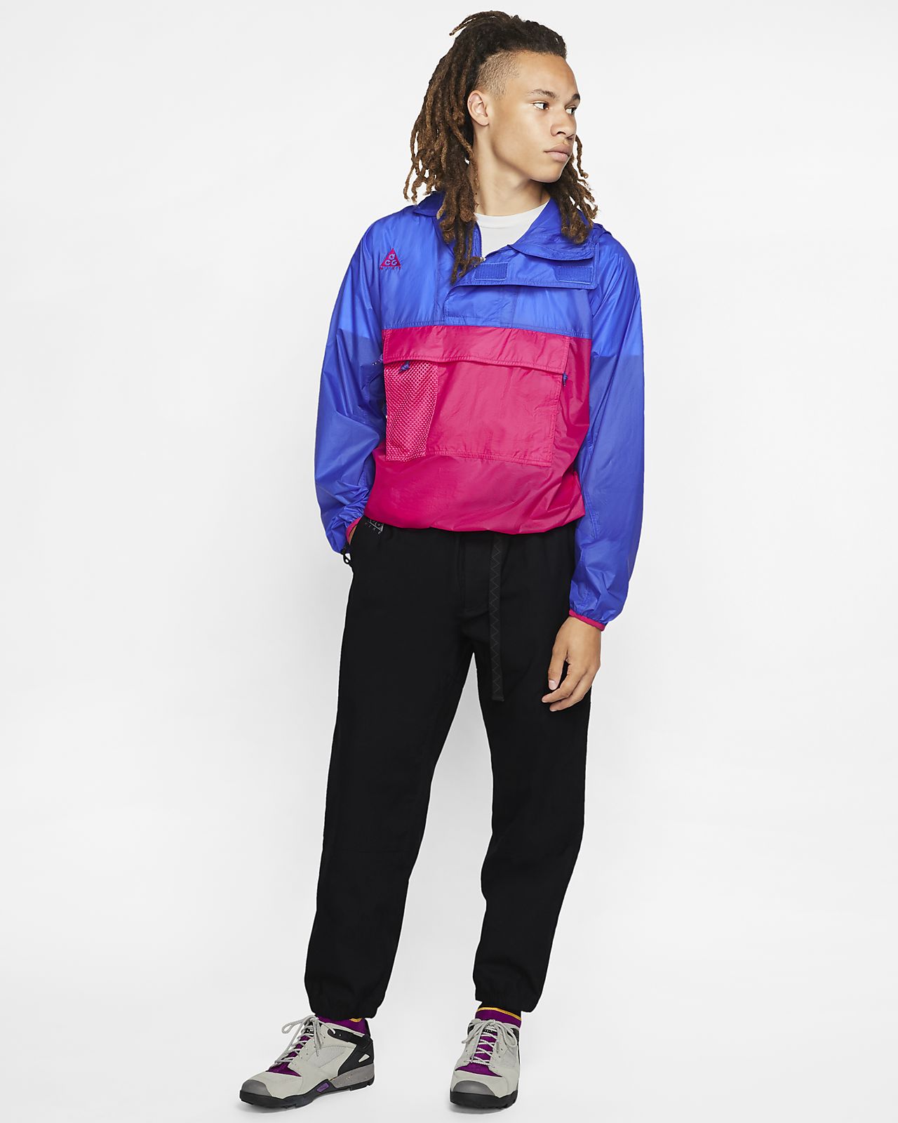 nike hooded anorak