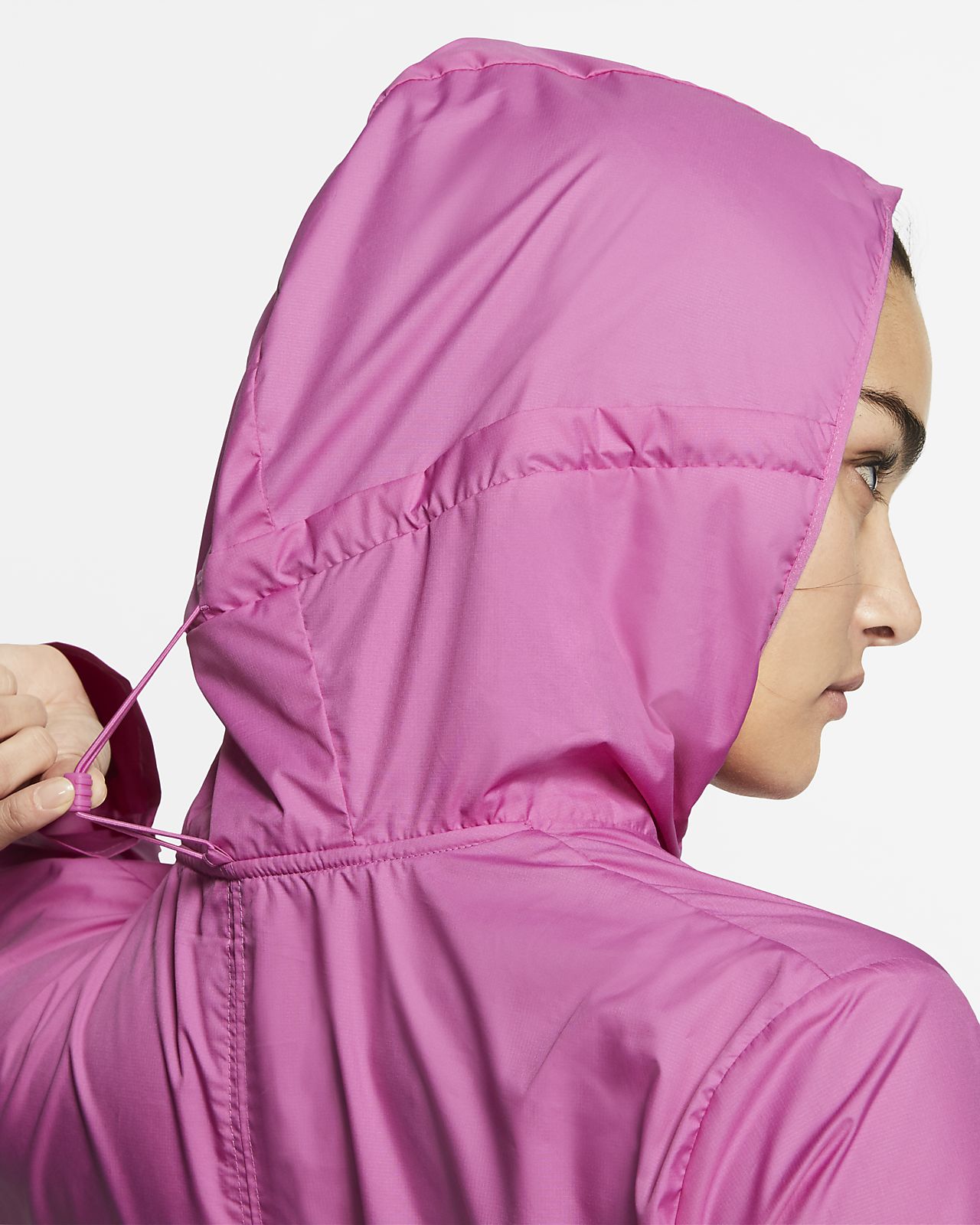 nike light pink jacket