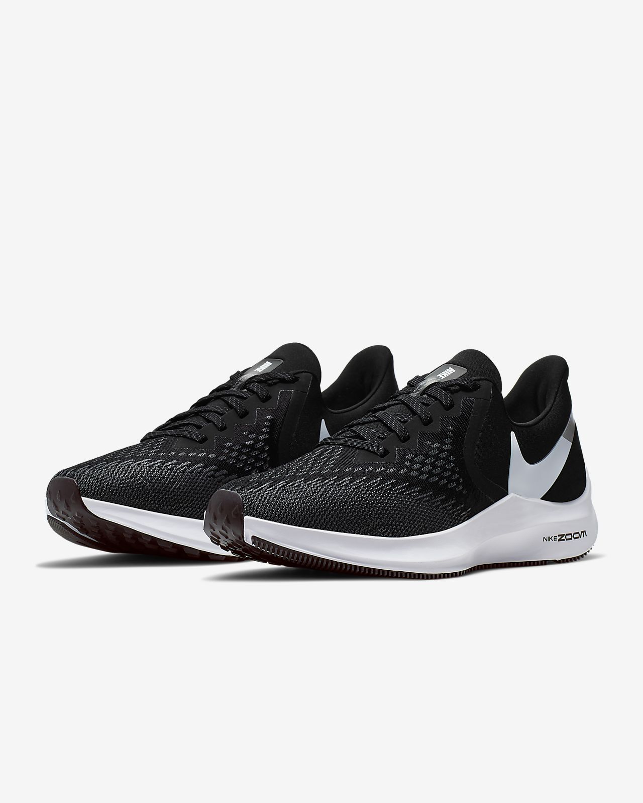 Calzado de running para mujer Nike Air Zoom Winflo 6 (Wide zapatillas nike zoom winflo 4 mujer Zapatillas Running