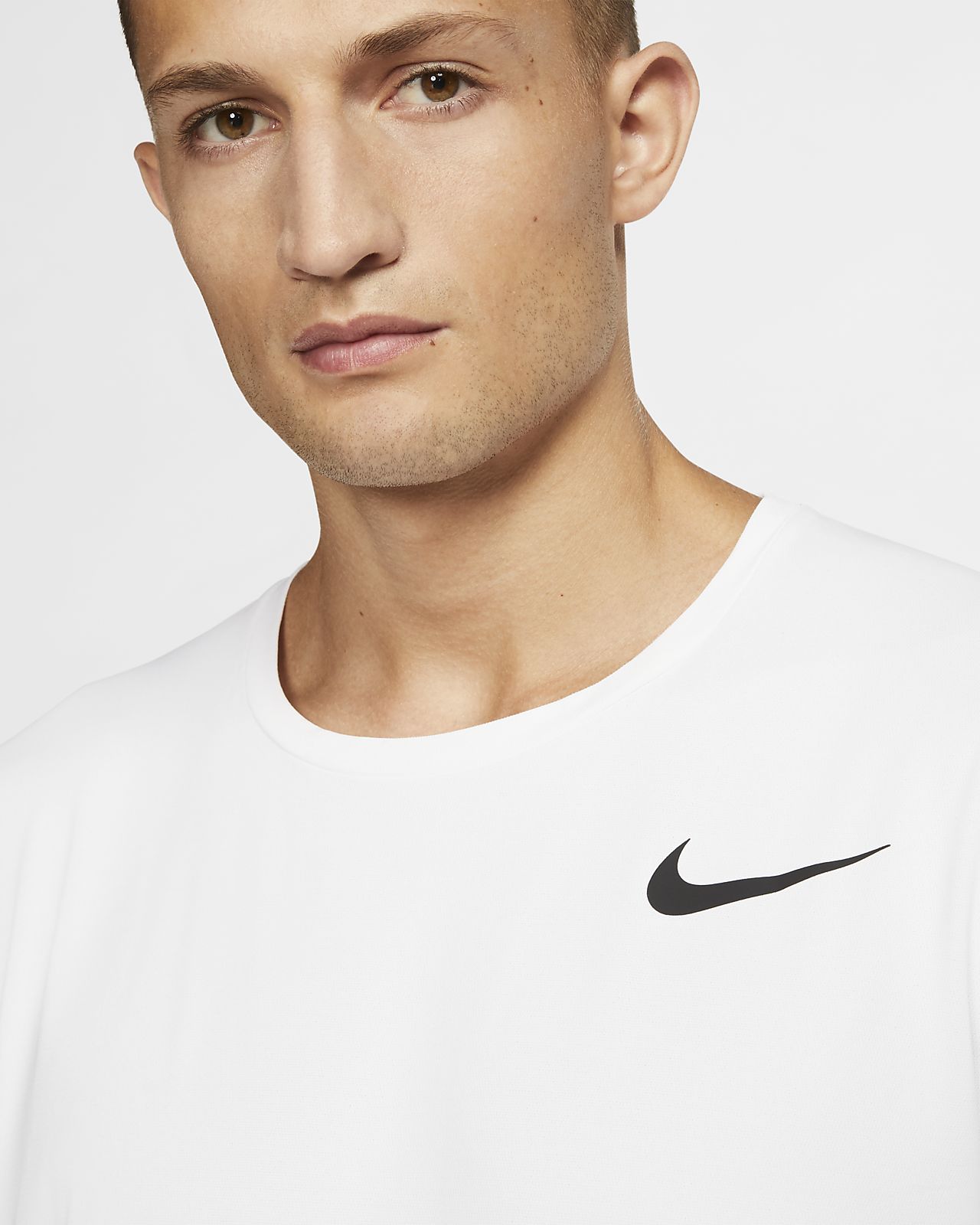 nike men's base layer short sleeve crew top