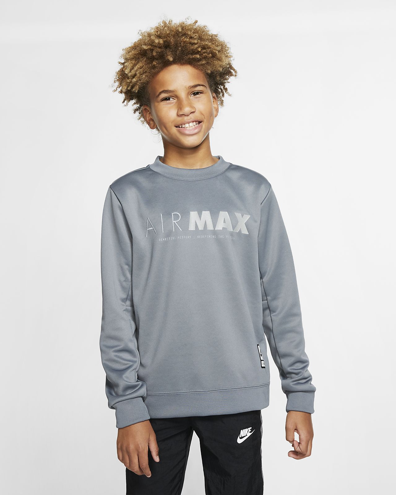 Nike Sportswear Air Max Older Kids' (Boys') Crew Nike Sportswear Air Max Older Kids' (Boys') Crew