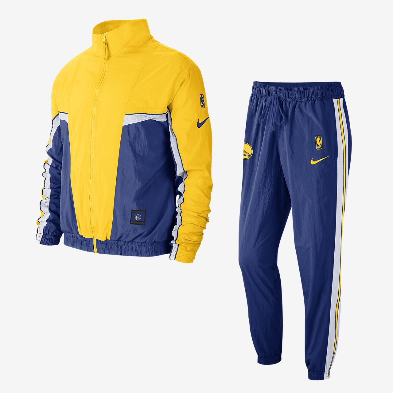 tuta nike uomo giallo