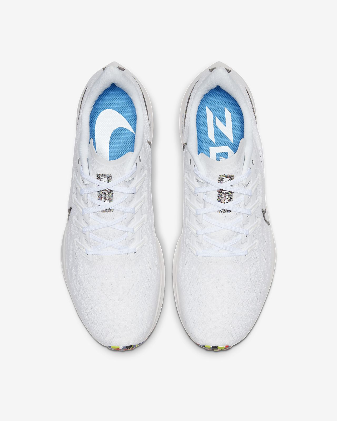 nike zoom pegasus 36 white and blue