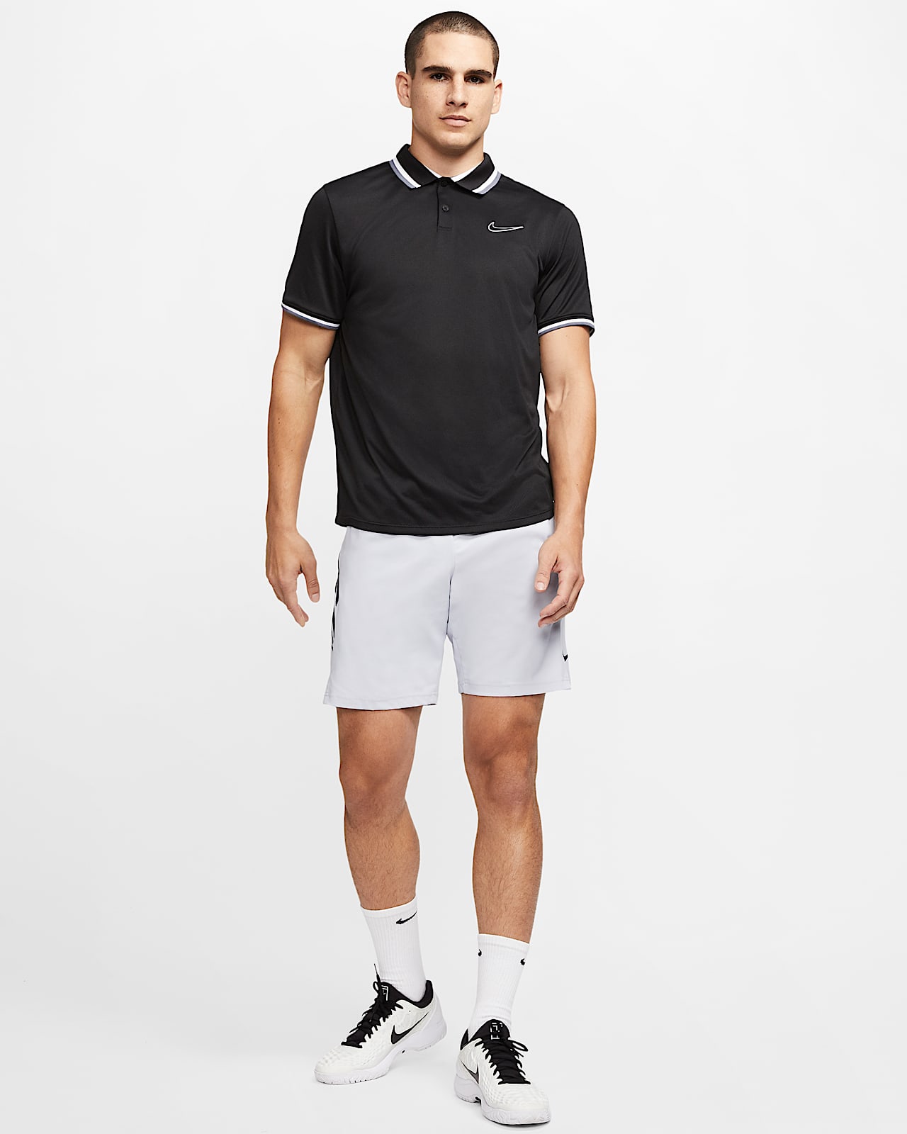 nike court slam polo