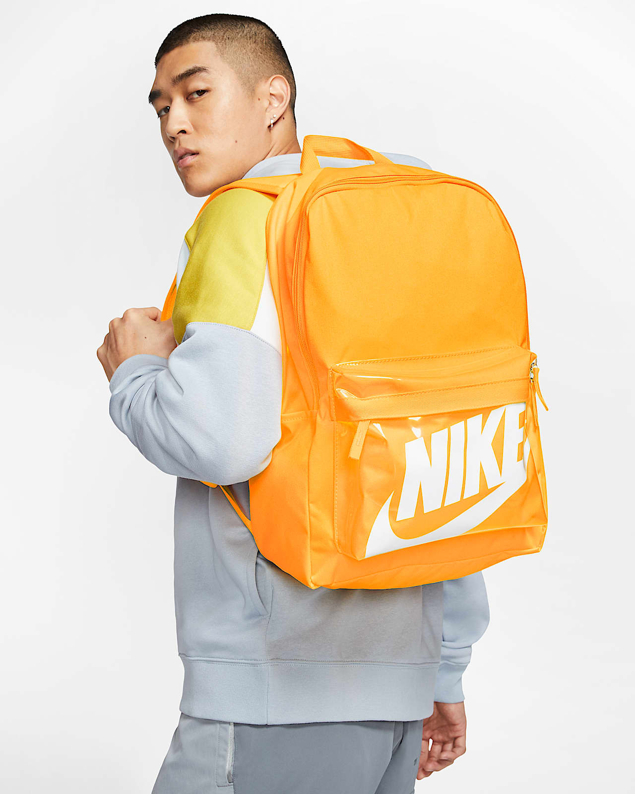 sac a dos nike orange
