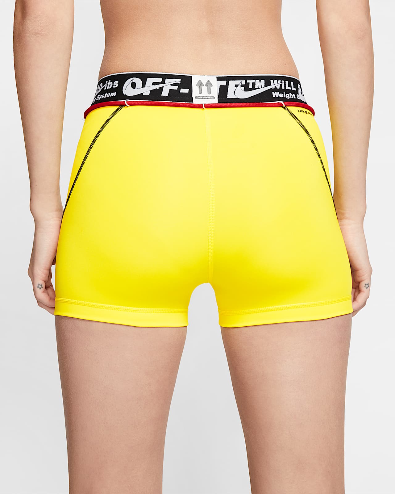 nike x off white women's shorts