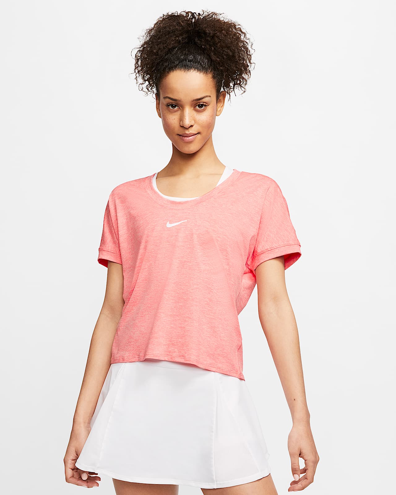 nike court dri fit tennis top