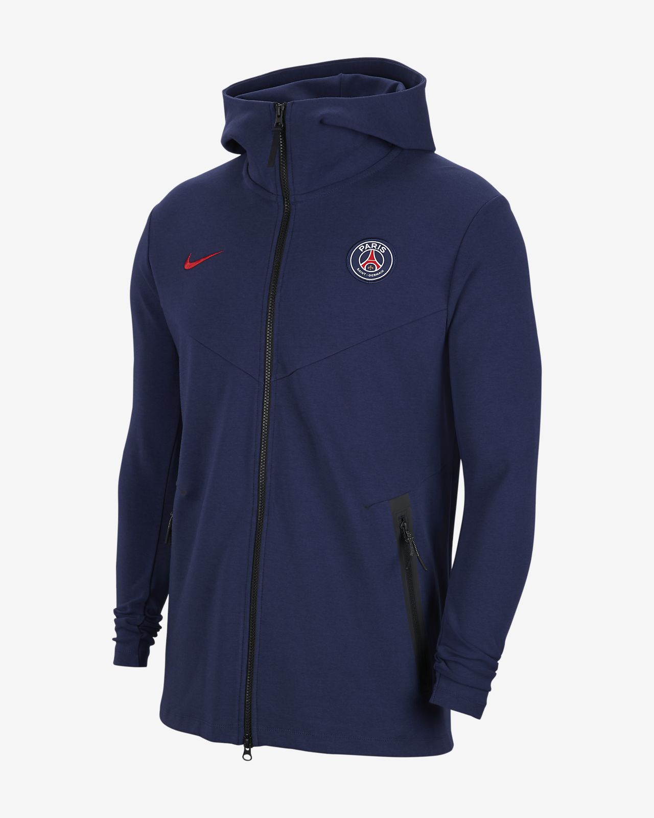 Paris Saint-Germain Tech Pack Men's Full-Zip Hoodie. Nike GB