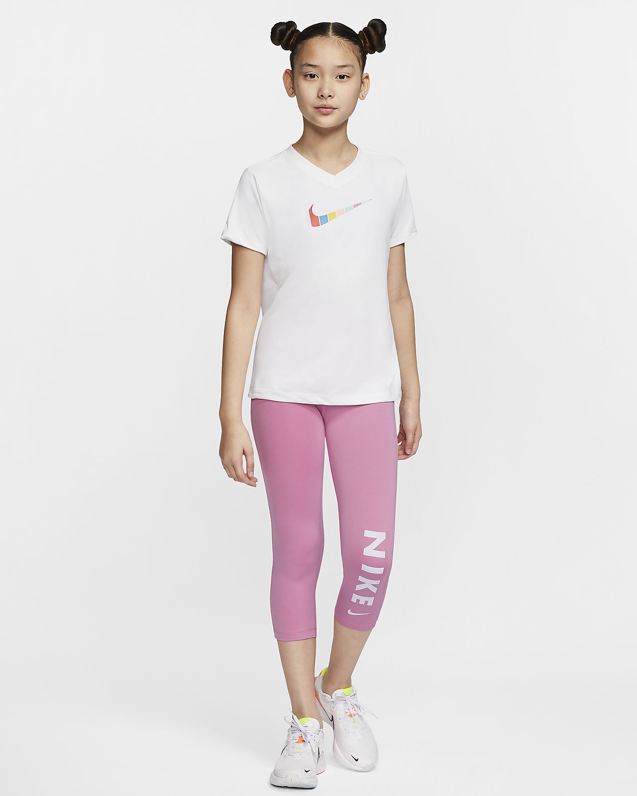 nike heritage stripe leggings