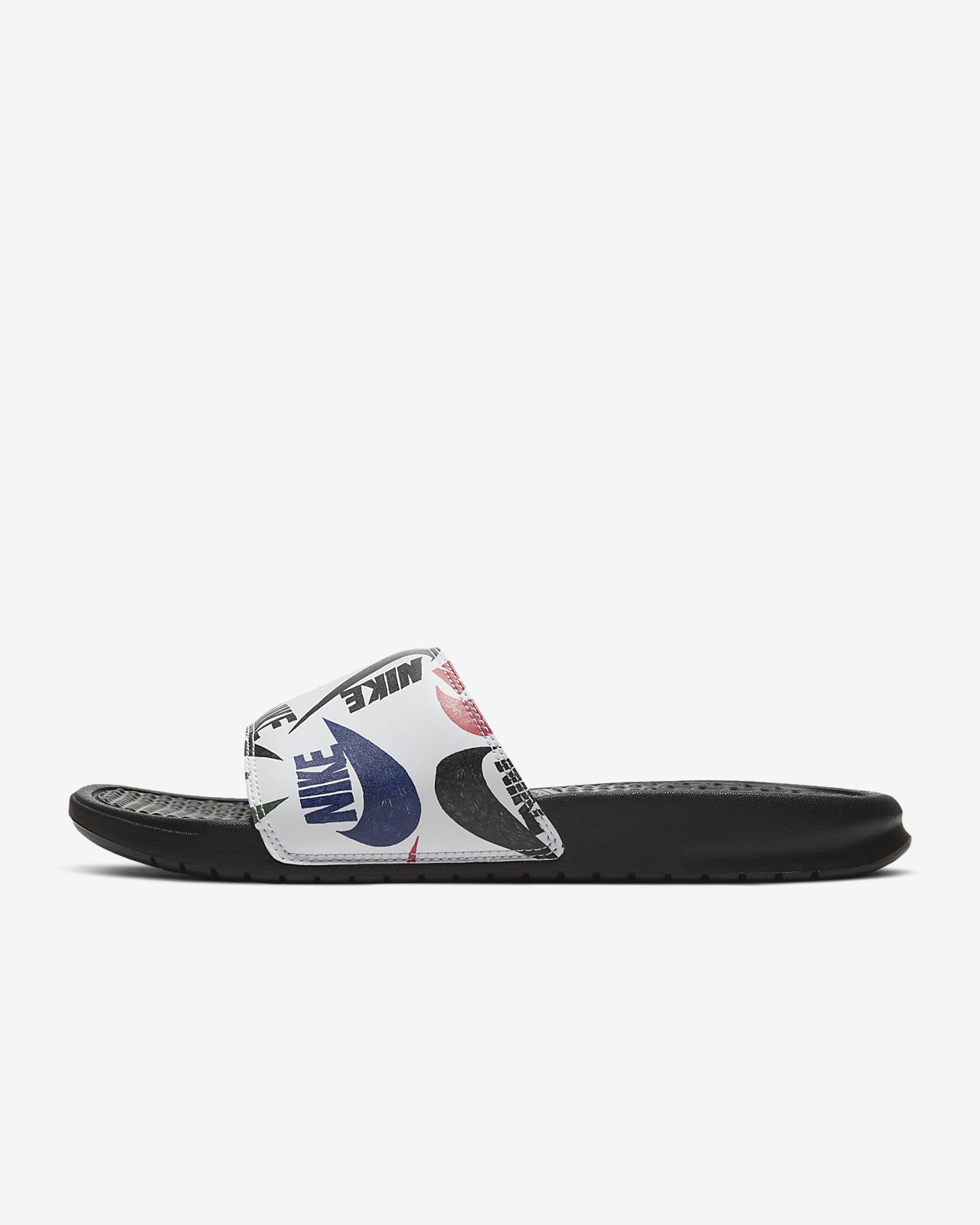 men's nike benassi slides