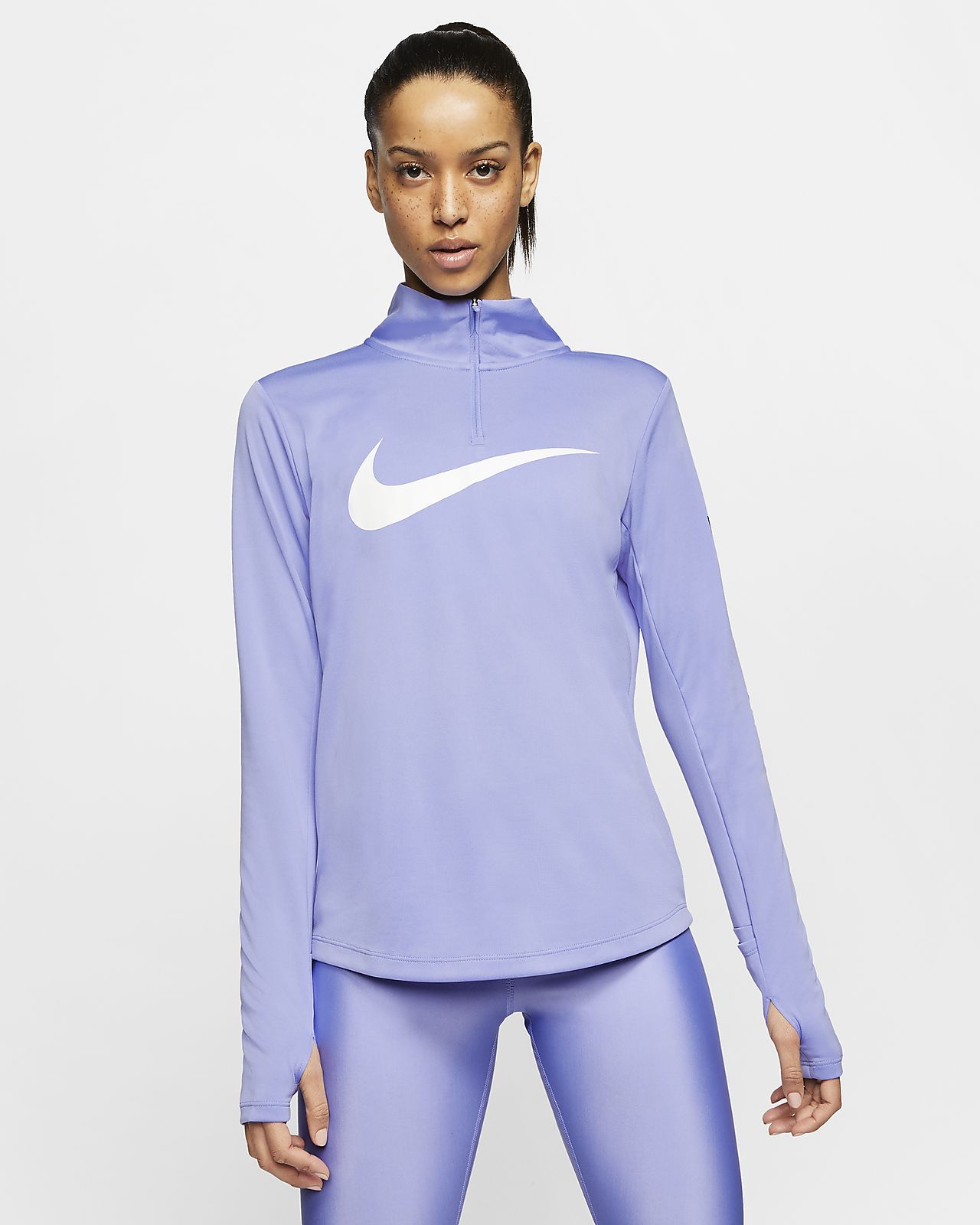 nike running zip