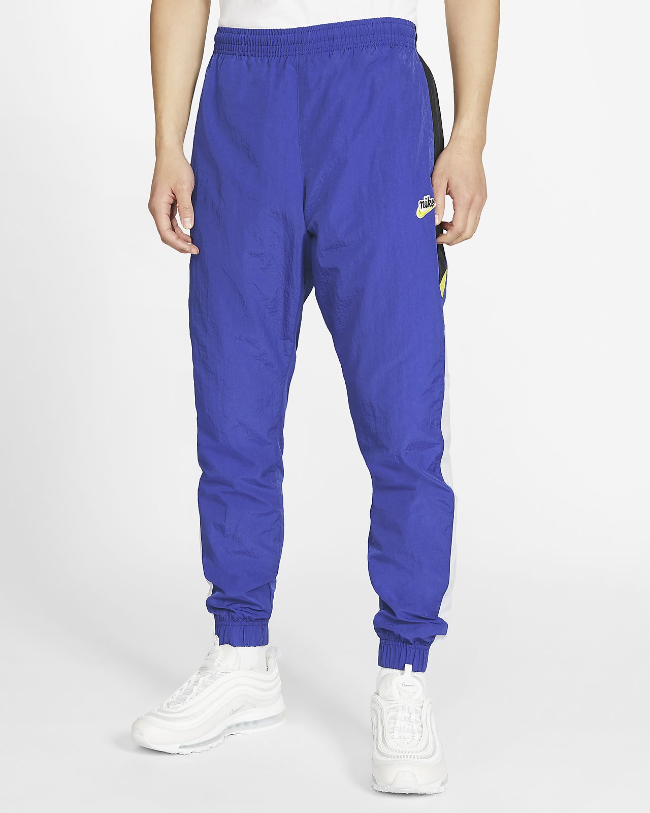 nike pants blue