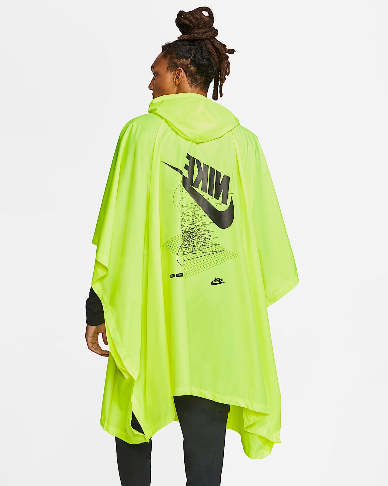 nike woven poncho