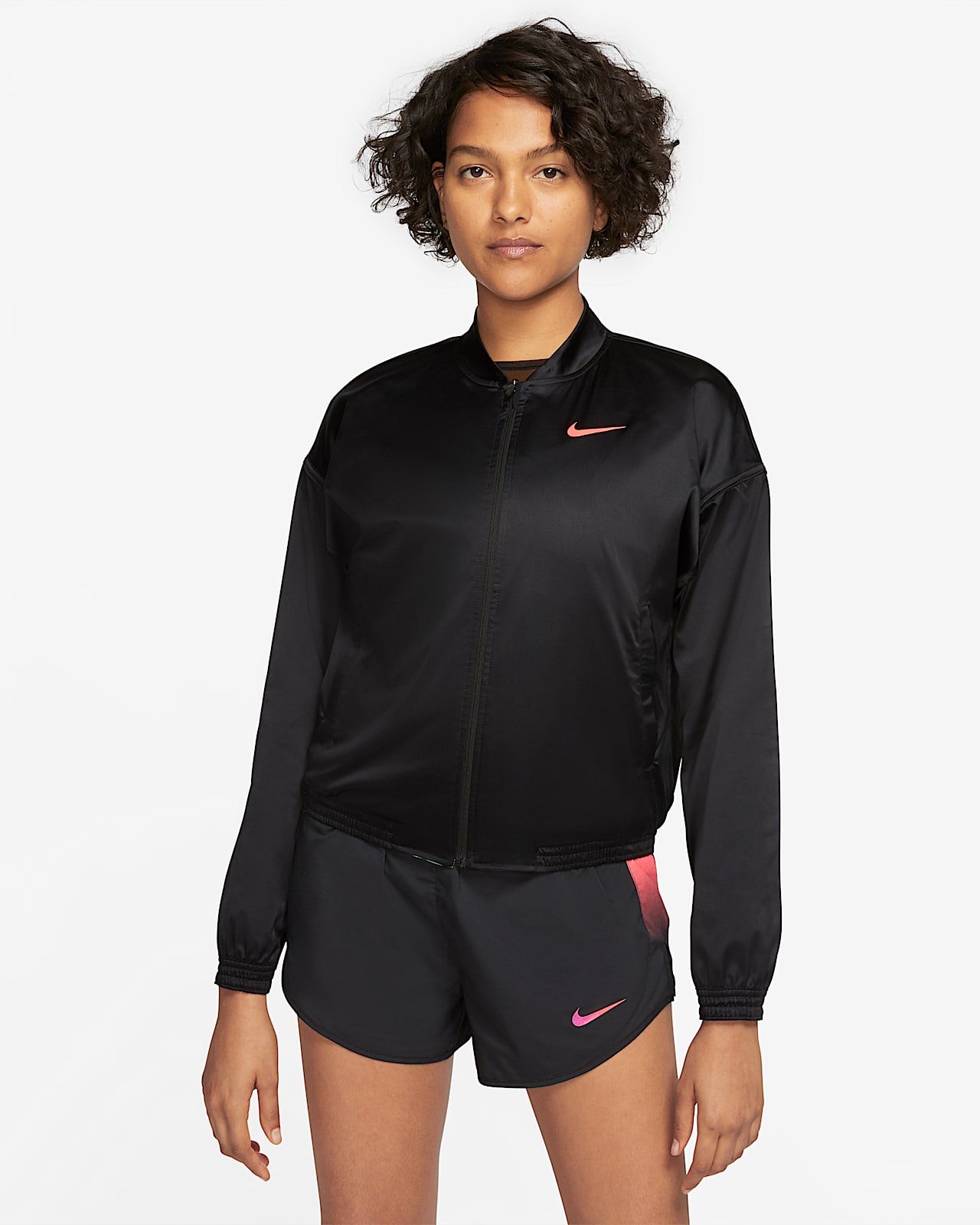 nike air running jacket