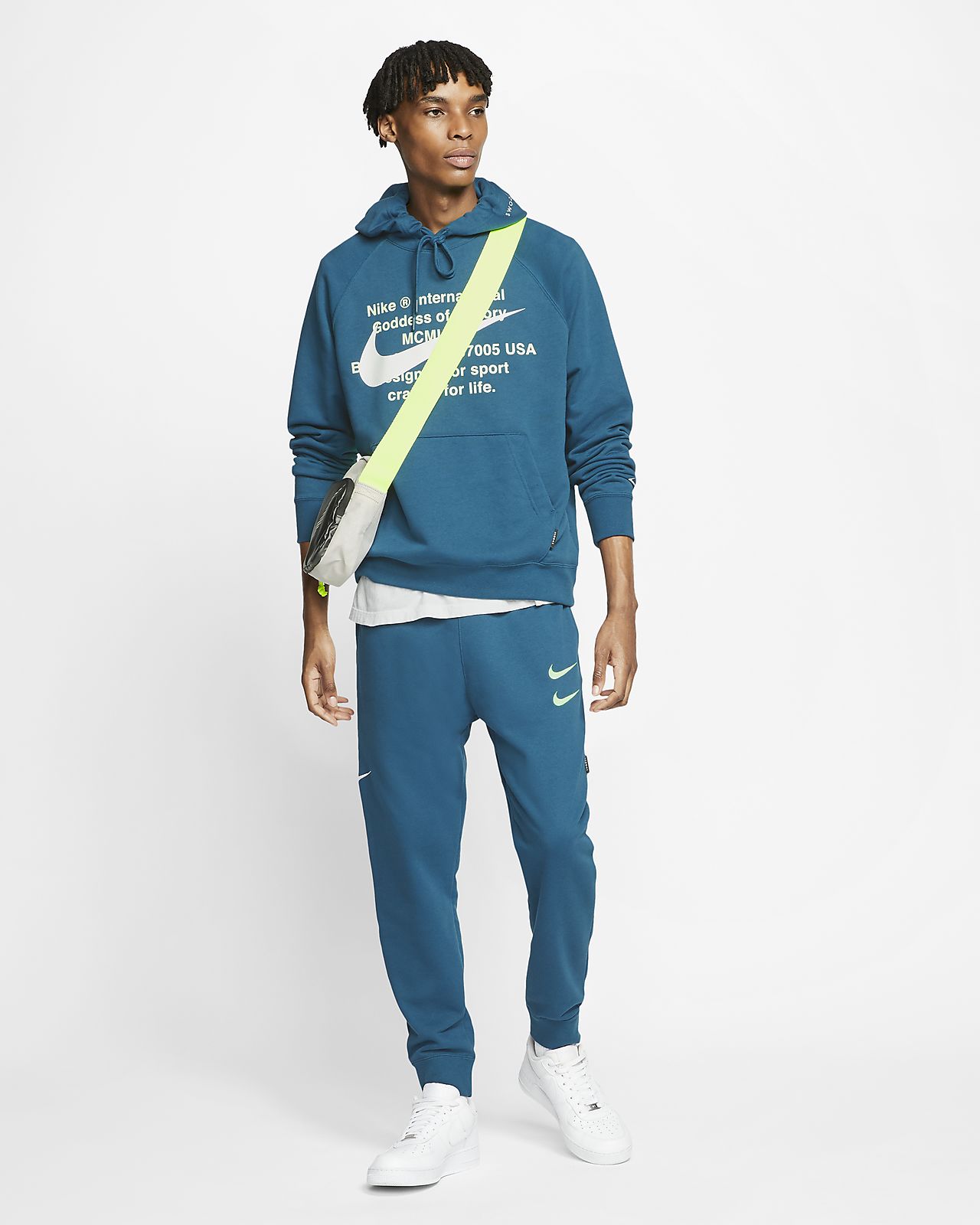 nike french terry tracksuit