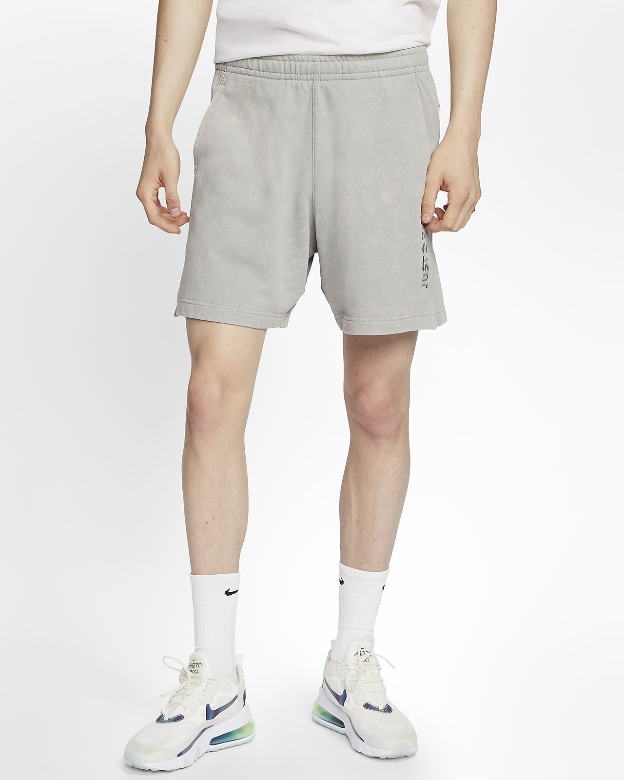 mens grey nike shorts