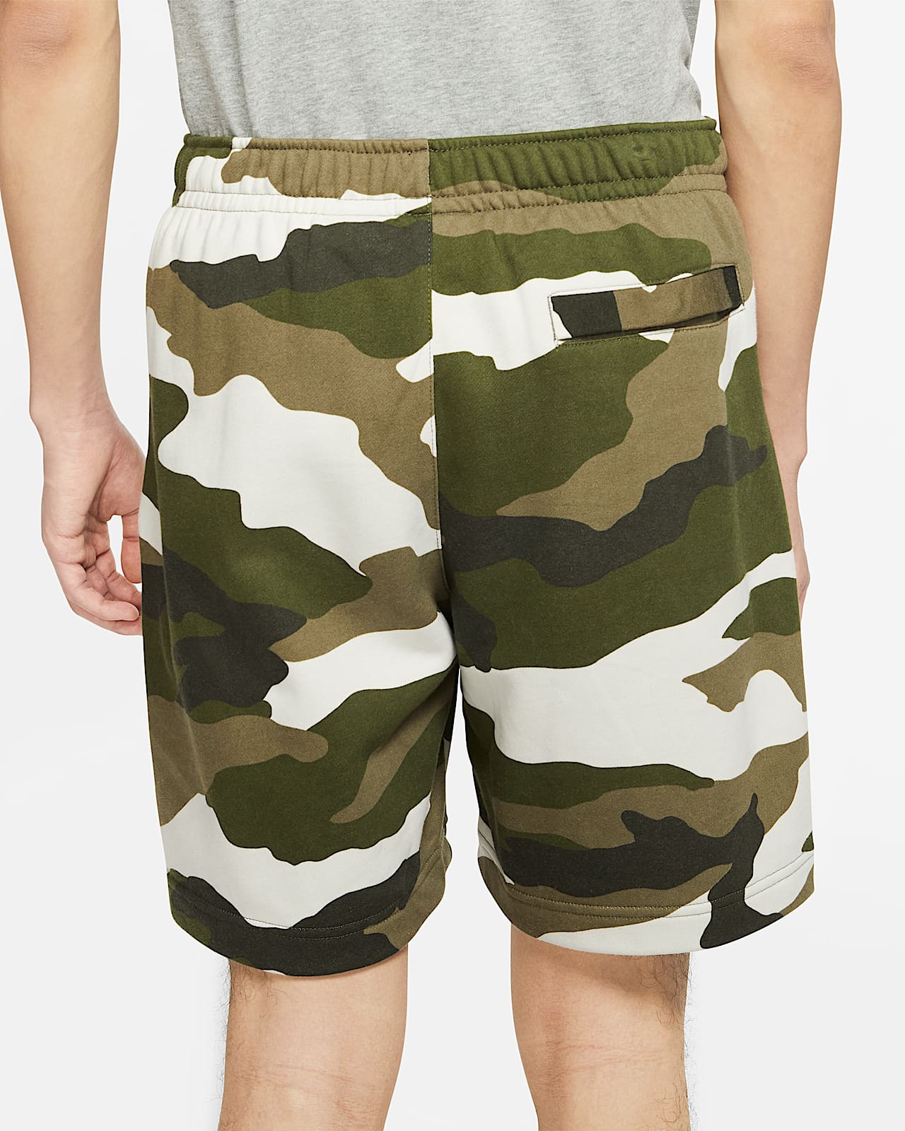 nike sportswear camo shorts