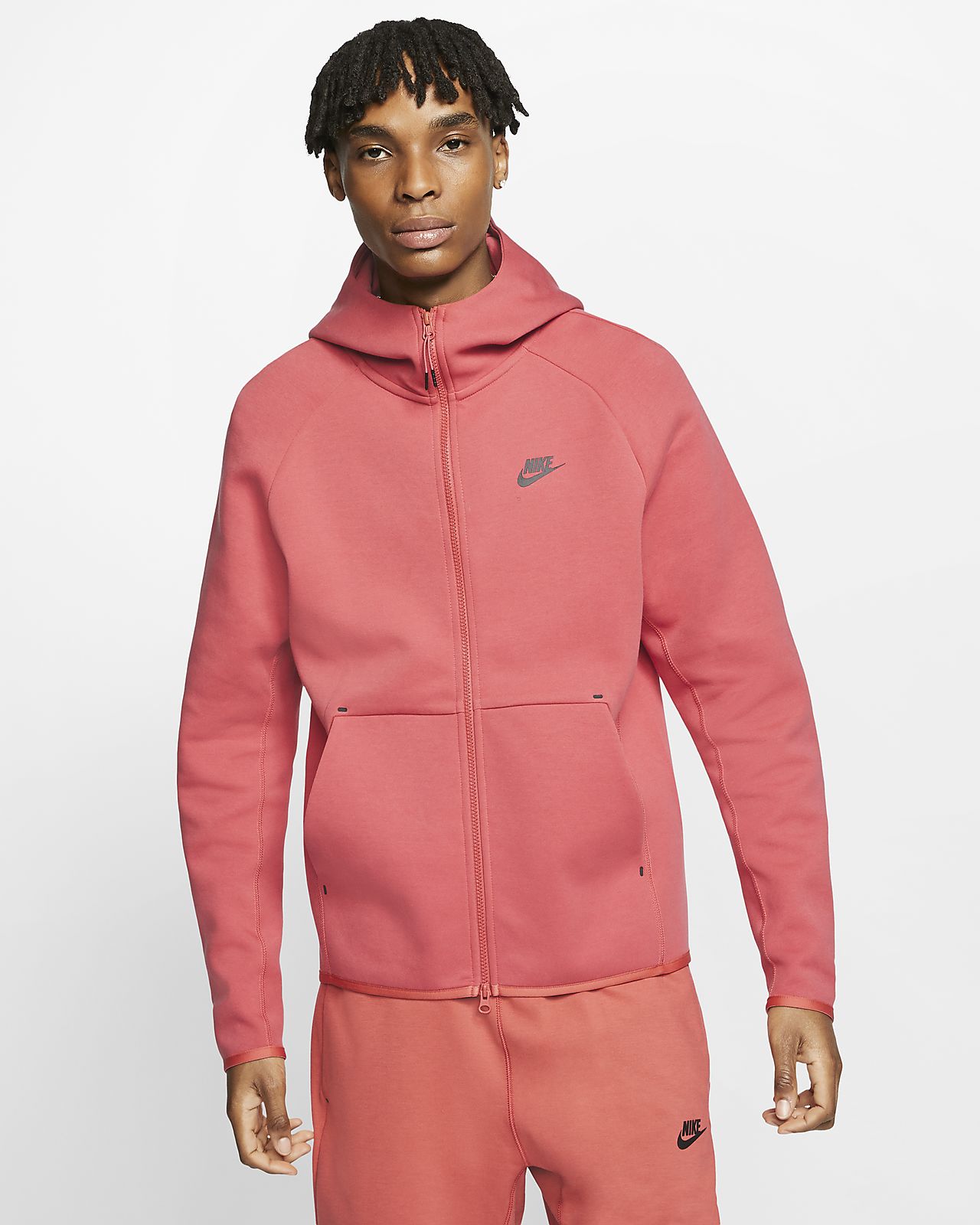 pink nike fleece