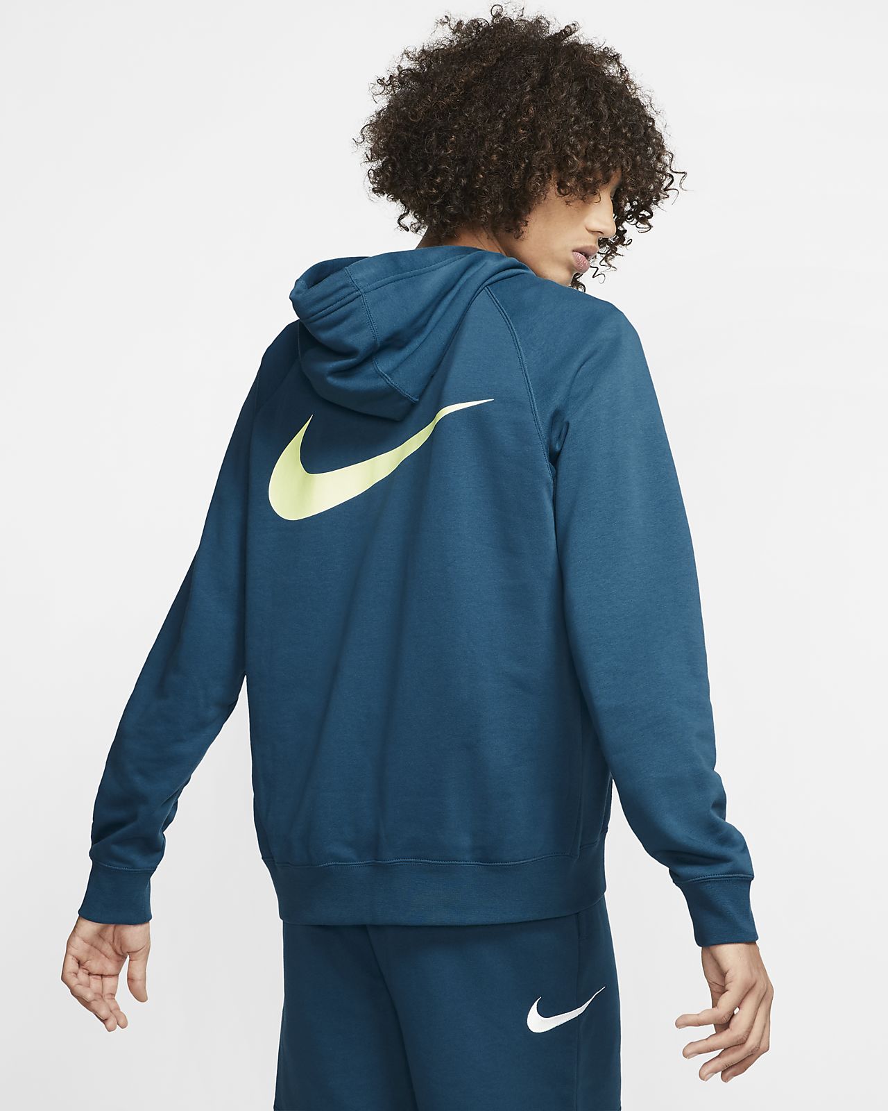 nike swoosh jacket full zip