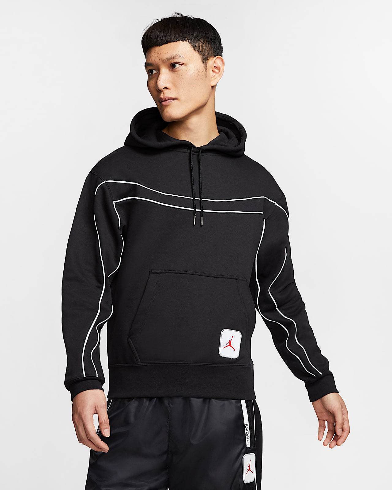 jordan cut off hoodie