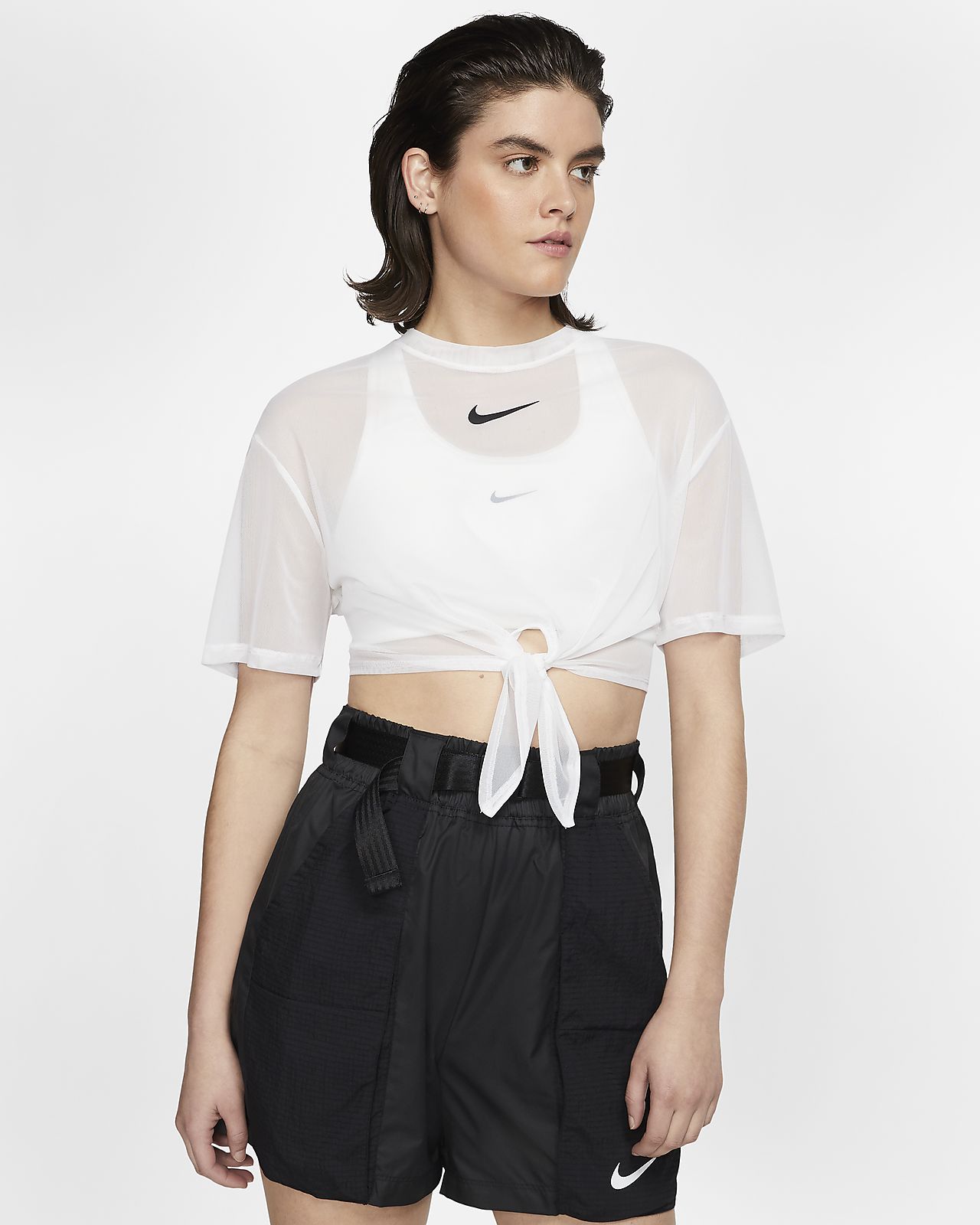 nike sheer top