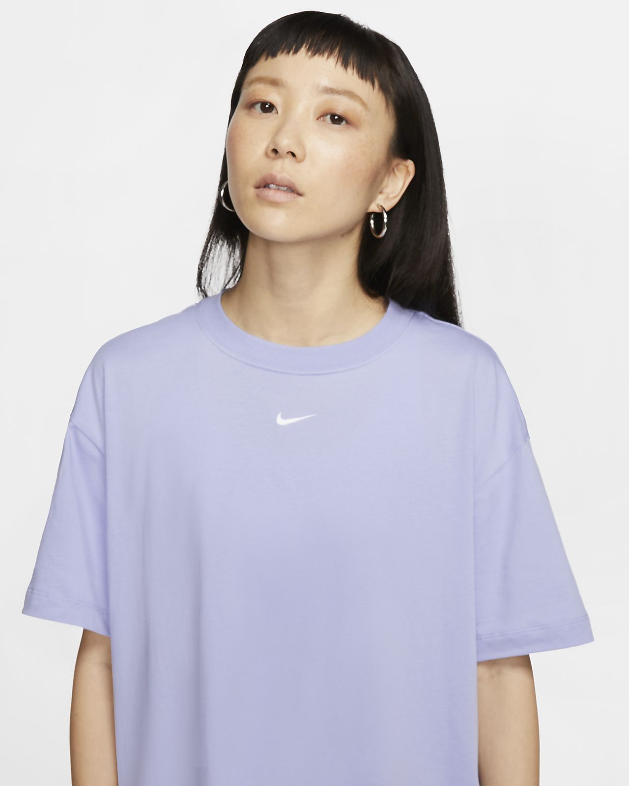 nike t shirt dress womens