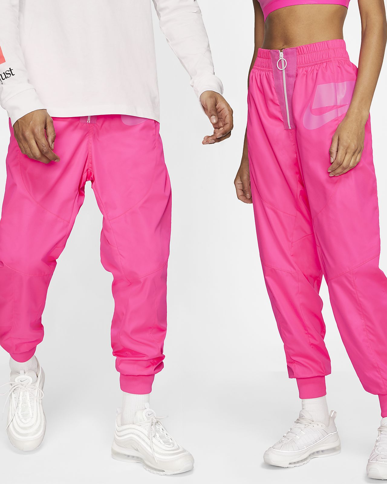 pink nike pants