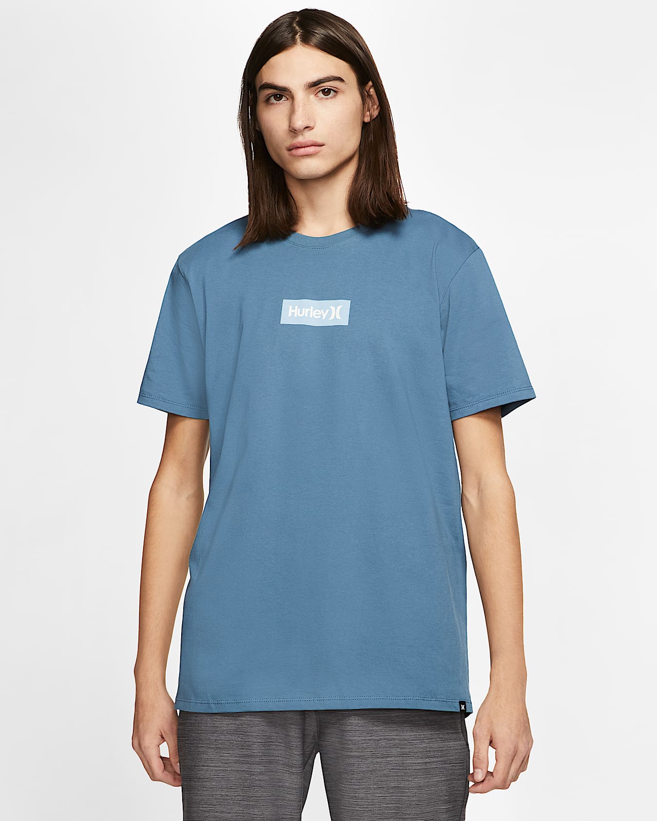 Blue Hurley One and Only Color Premium Short Sleeve Tee M