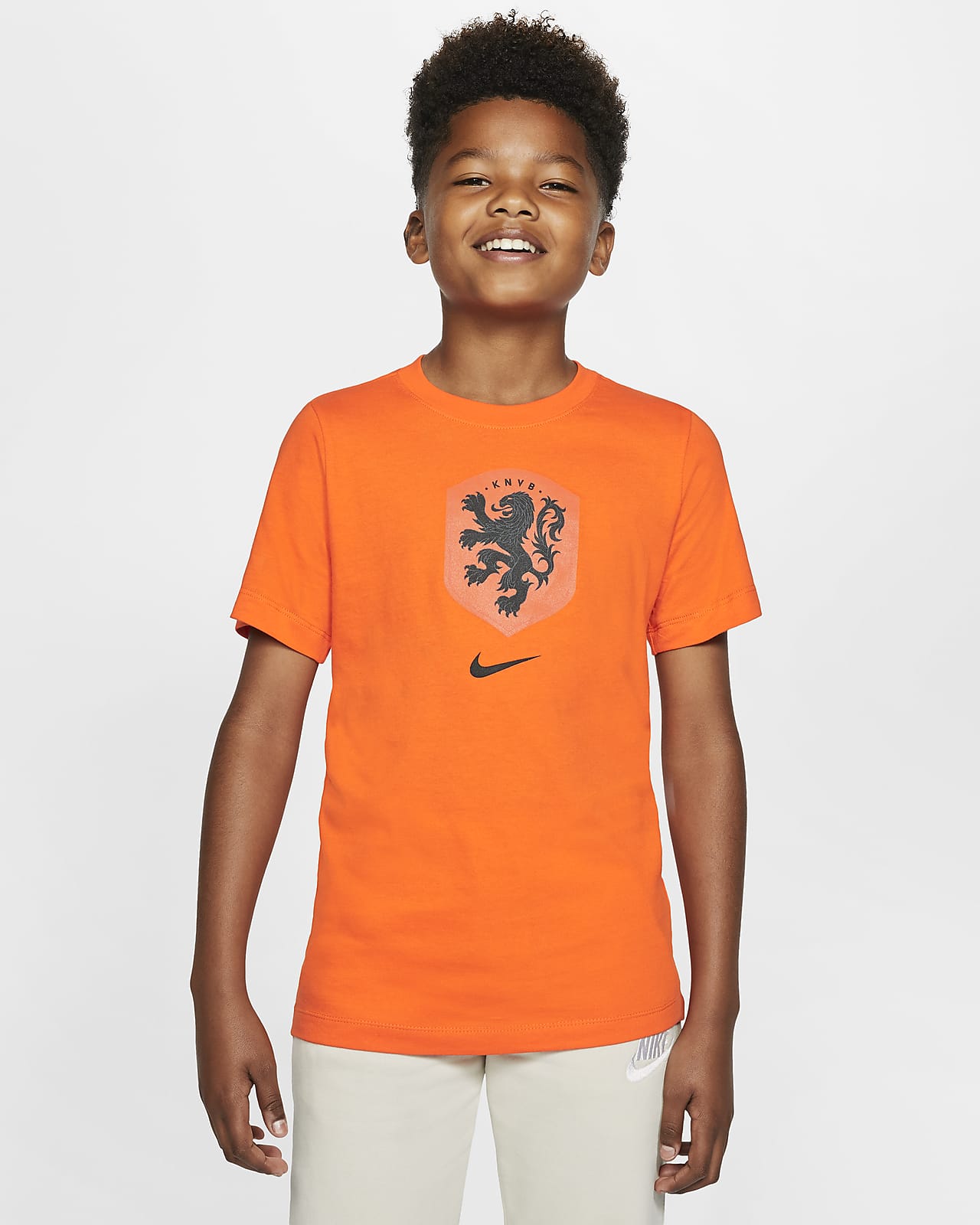 Netherlands Older Kids' Football T-Shirt