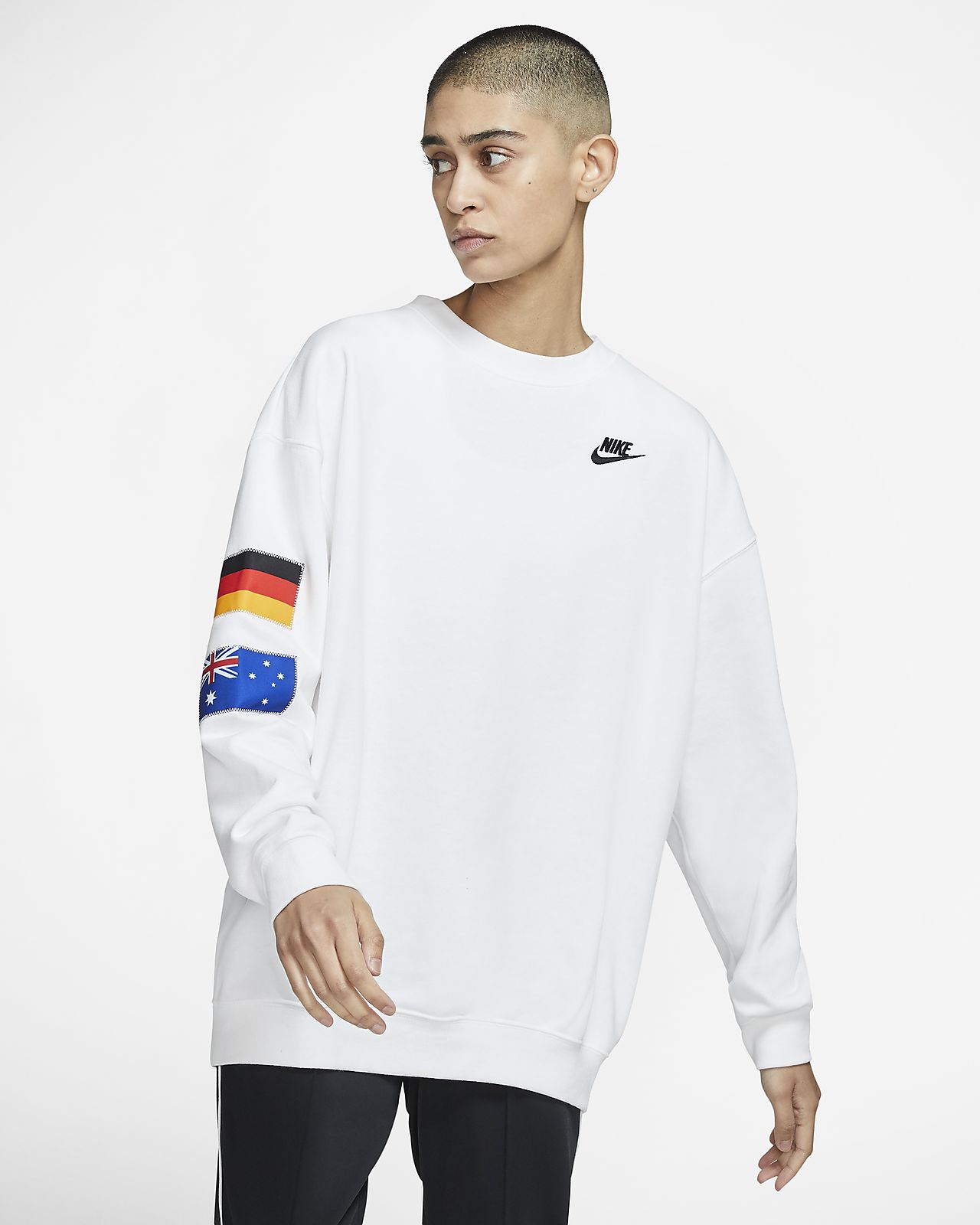 women's nike french terry hoodie