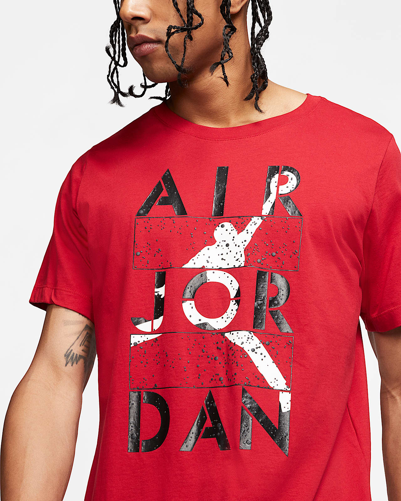 nike jordan red t shirt