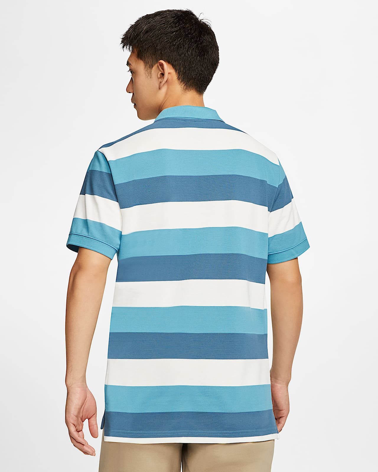 nike sb striped polo